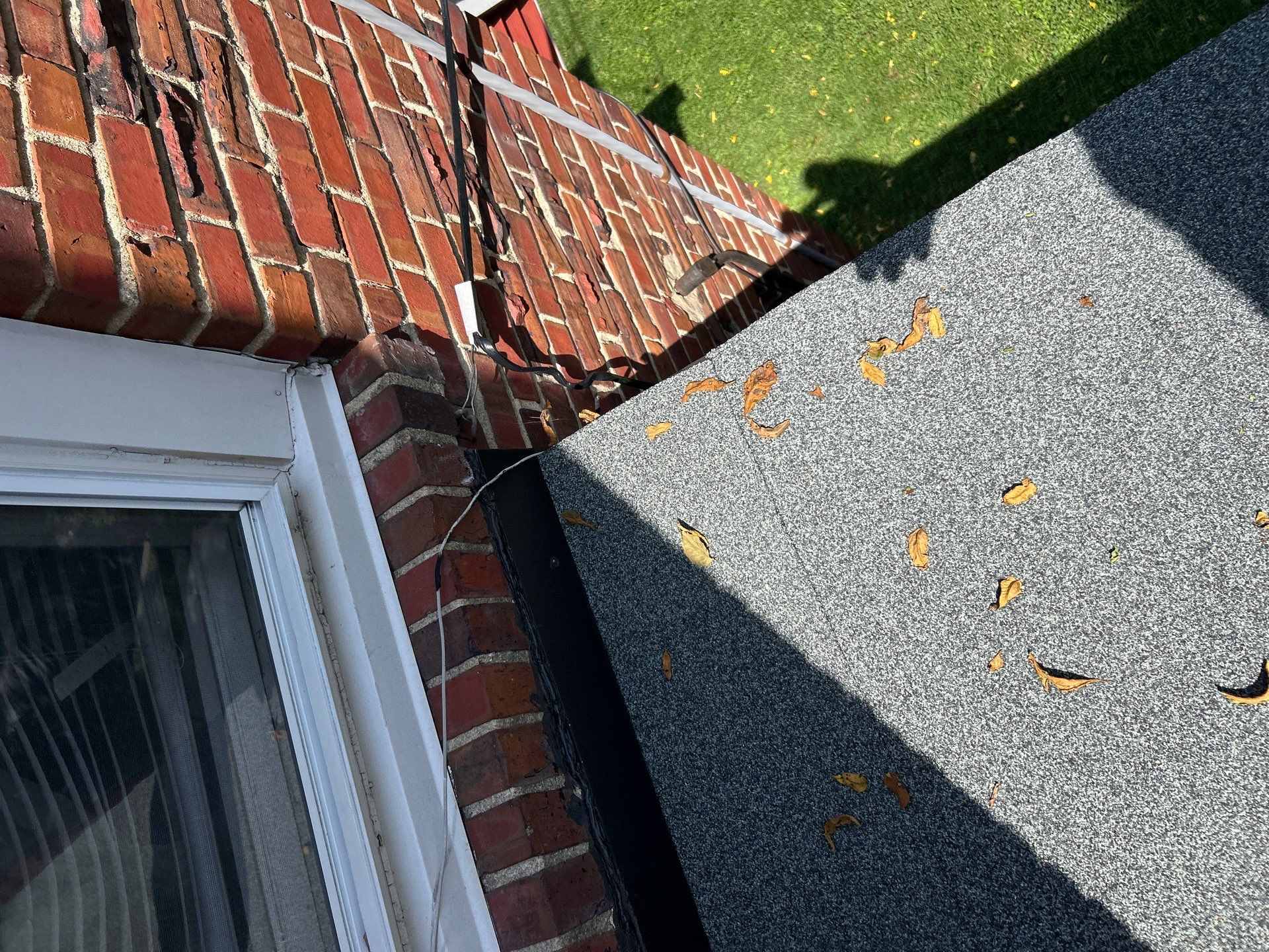 roof replacement project — after photo