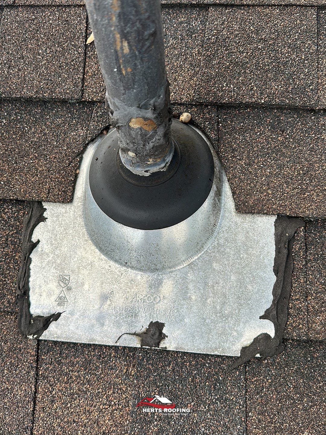 Roof Repair in Cranford, NJ for Leak Problems — during photo