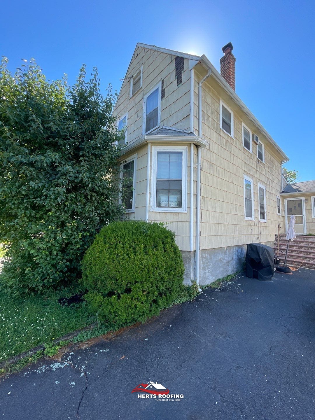 Siding Installation in Cranford, NJ — during photo