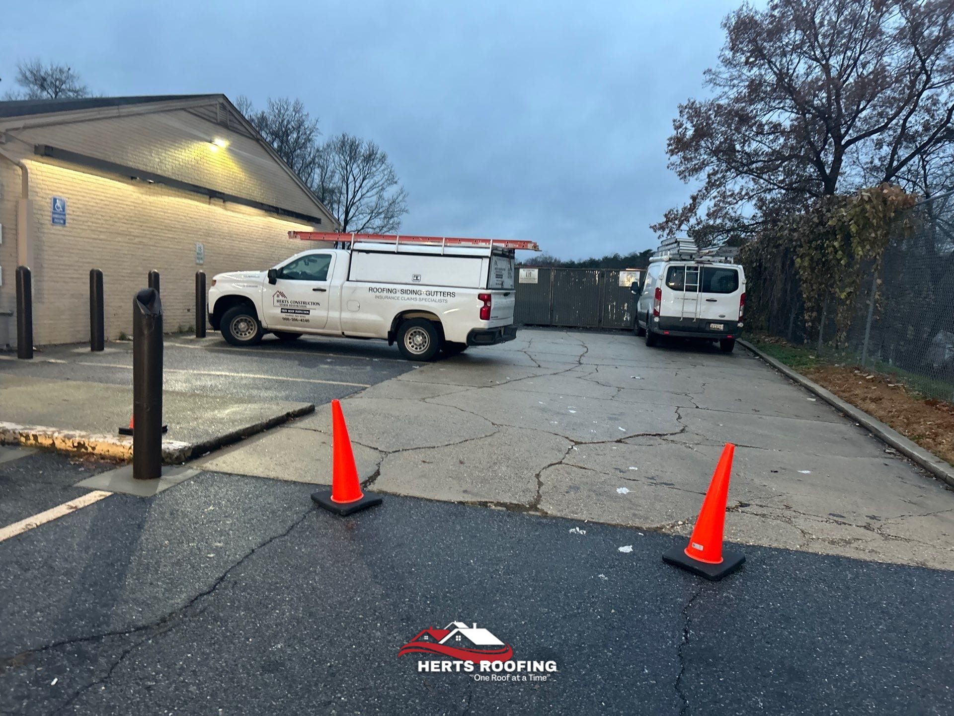 Roof Replacement in Clinton, MD — during photo