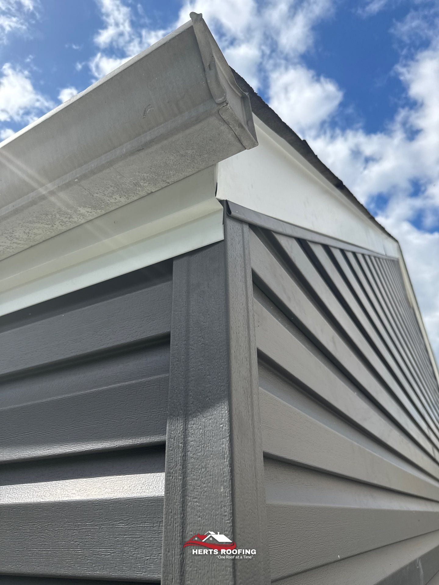 Siding Replacement Project in East Orange — during photo