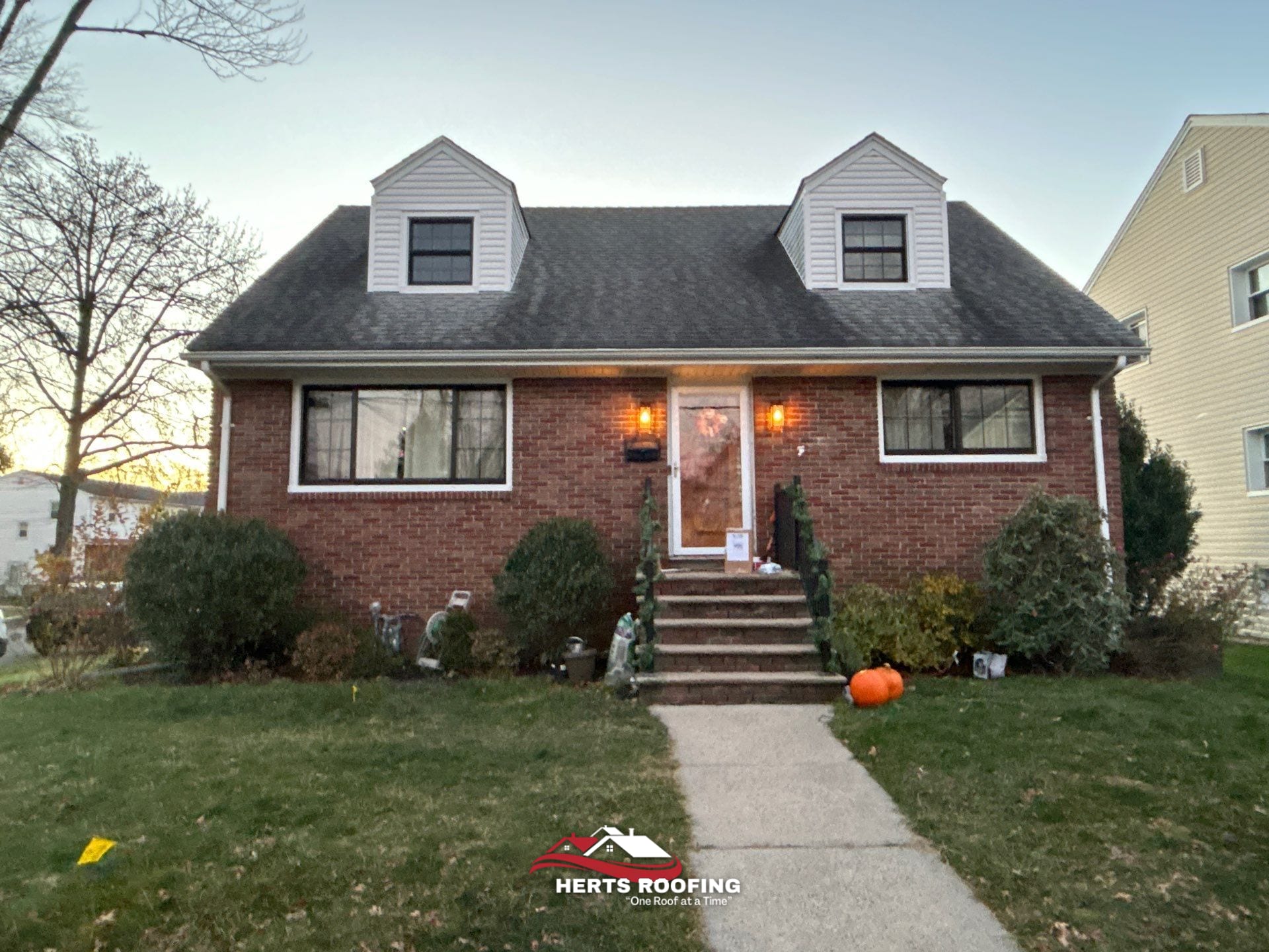 Roof Replacement by Herts Roofing & Construction — during photo