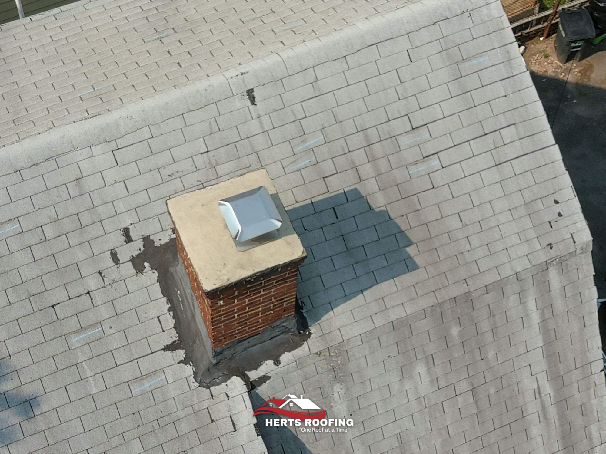Roof Replacement in East Orange, NJ — during photo